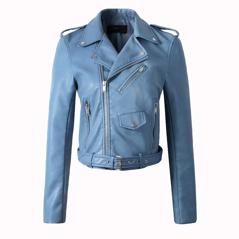 Veste cuir femme - Ref 3447580 Image 4