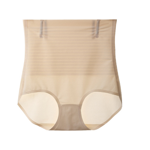 High-waisted underwear for women, tummy-controlling waistband, summer thin shape-shaping artifact, powerful belly-shrinking butt-lifting pants, shaping pants that cover the buttocks