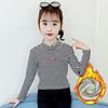 Autumn long-sleeve, knitted scarf, top, T-shirt, western style, suitable for teen