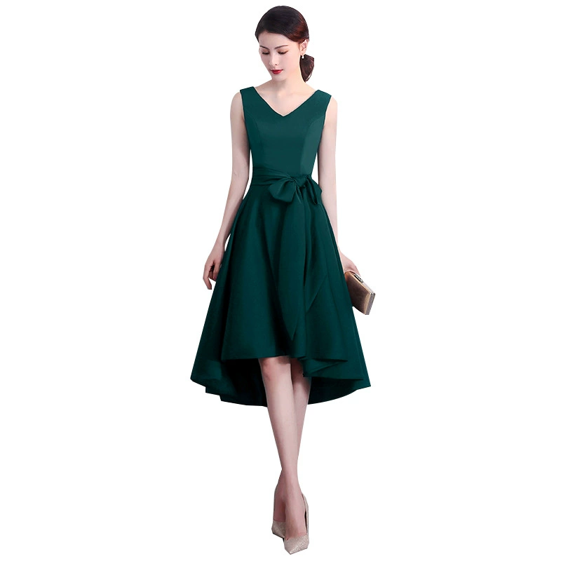 Elegant evening dress, city style