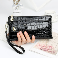 Fashion new clutch bag for women, mobile phone coin purse, casual glossy women's small bag, women's small bag, hand-carrying women's bag