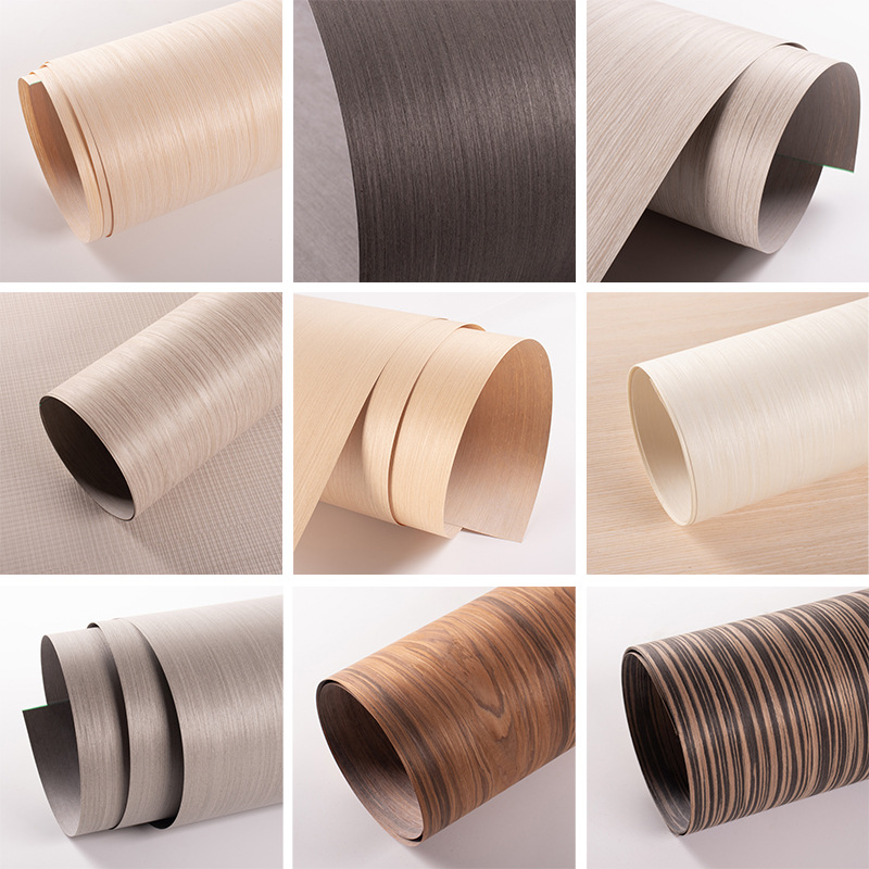 厂家直销白橡水曲柳科技木皮贴面家具板门板柜体板翻新|ms