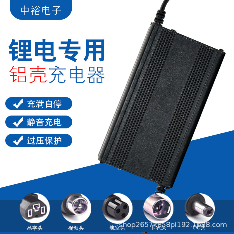 锂电池电动车充电器48V3A36V60V24V2A72V10A锂离子充电桩电瓶车