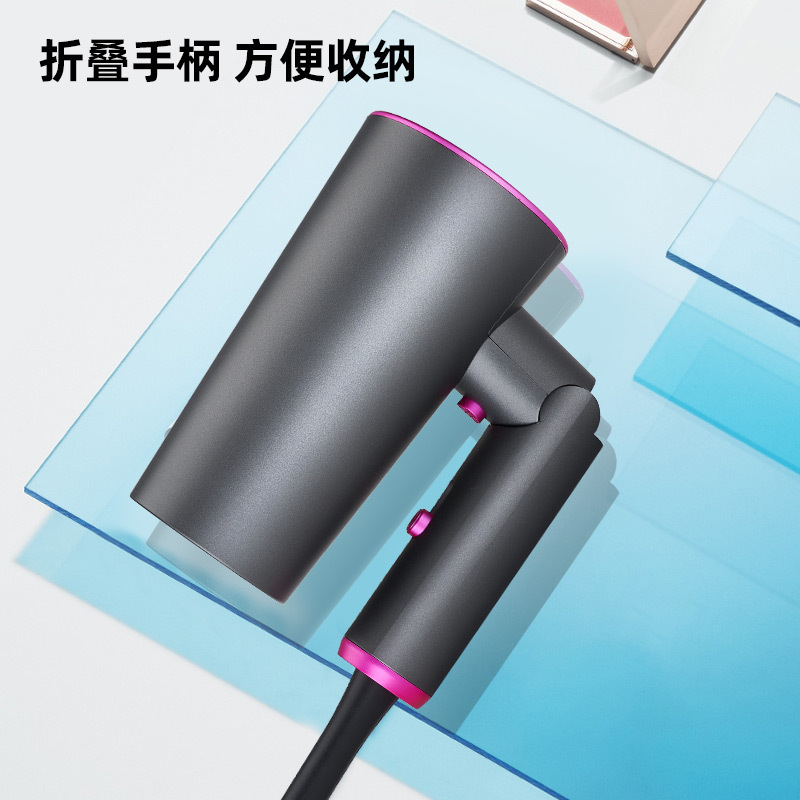 跨境电商新款折叠吹风机 便携式冷热风电吹风 注塑锤子吹风筒