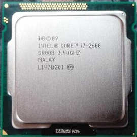 酷睿i7 2600 2代32纳米 1155针 4核 台式中央处理器正式版CPU