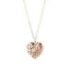 Photo, metal necklace heart-shaped heart shaped, sweater, Korean style, wholesale