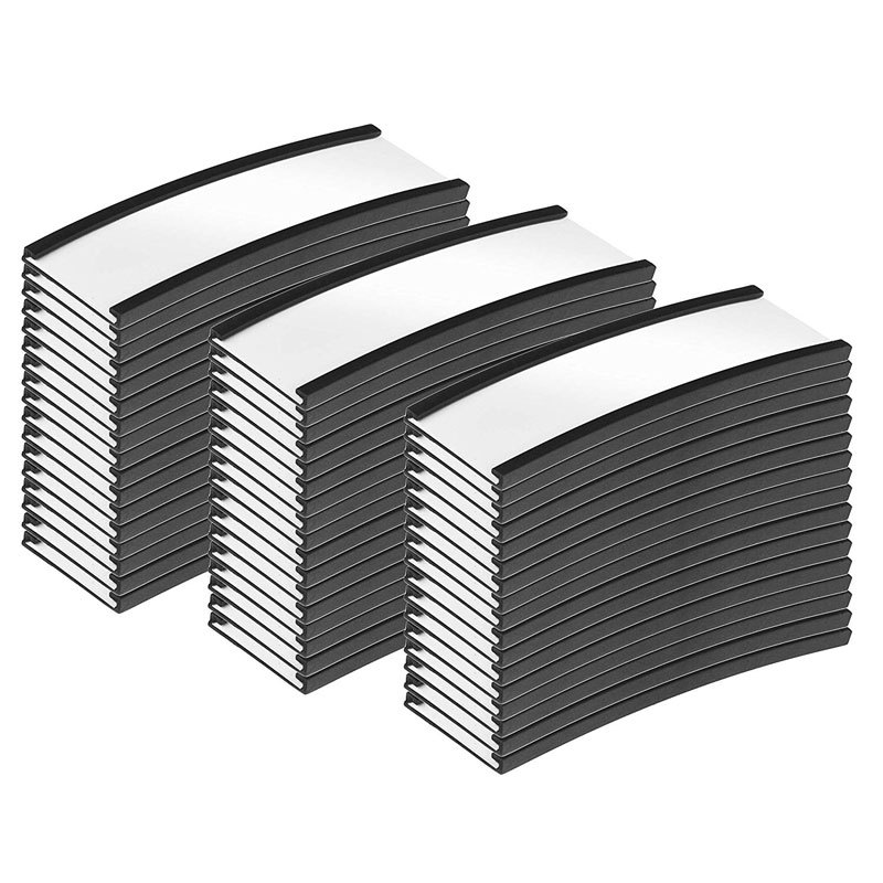 磁性插卡标签卷仓库货架管理标签夹铁柜铁门标签贴可裁剪厂家直销