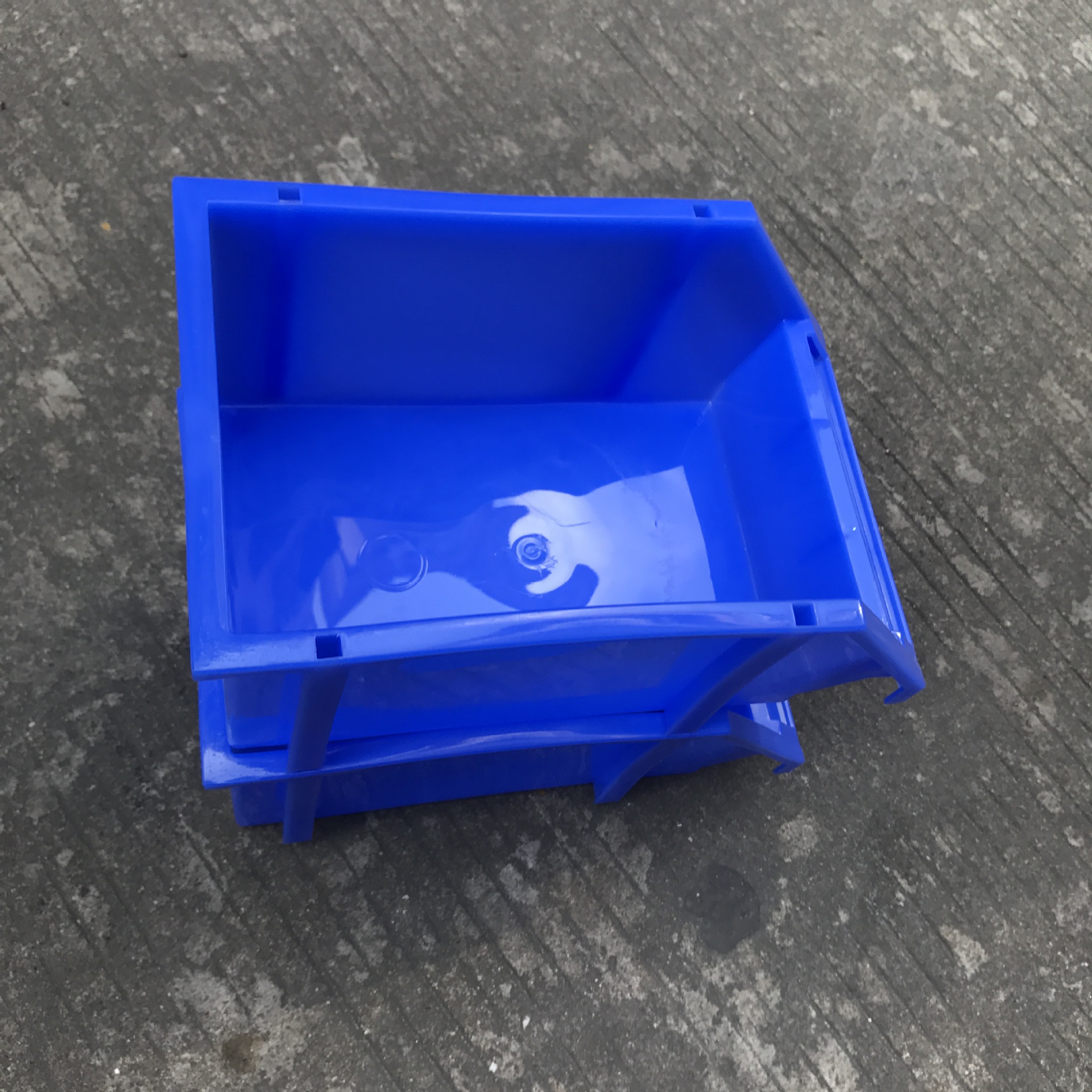 斜口分类零件盒组合式物料盒250*150*120塑料螺丝盒工具箱