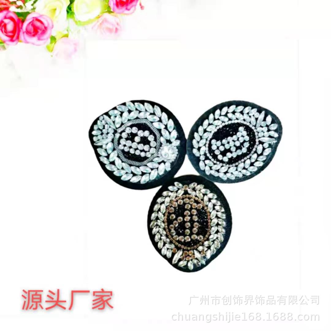 Manufactor goods in stock manual Nail bead Jewelry high-grade Rhinestone Pearl Cloth sticker accessories Clothing and shoes decorate diy Accessories