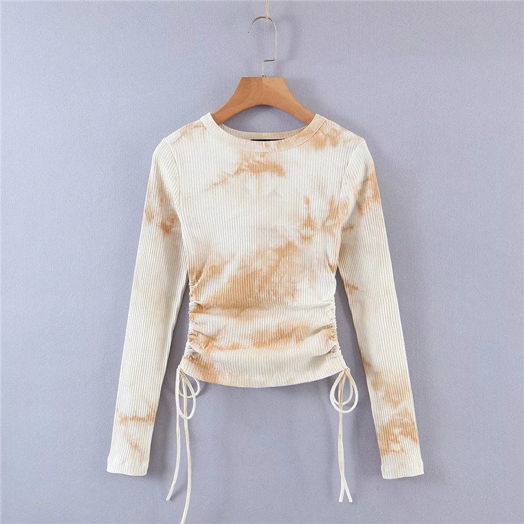 autumn new women s casual fashion all-match round neck sweater NSLD15542