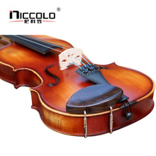 NICCOLO尼科罗小提琴英式手工亚光款复古油漆