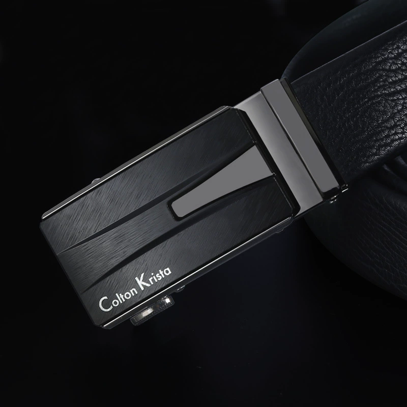 Leather belt, trousers, genuine leather, (Physicals)