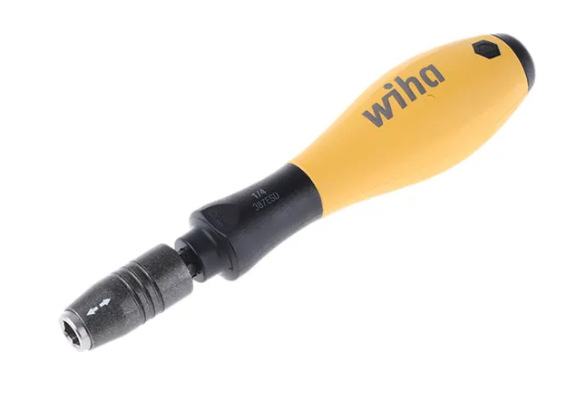 德国 Wiha威汉 25874 套筒螺丝刀, 针尖1/4 in, 六角套筒