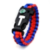 Red and blue double color