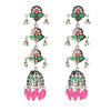 Fashionable retro earrings, European style, boho style