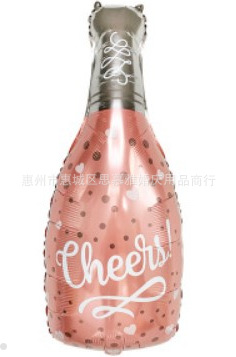 Cheer玫瑰金酒瓶