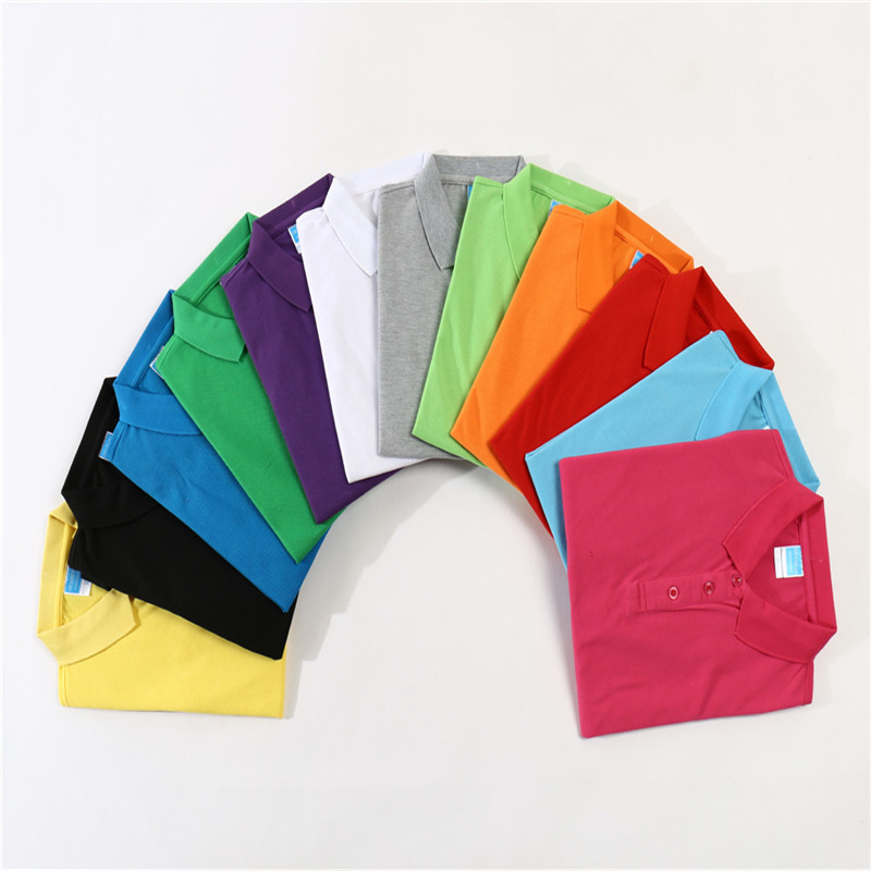 撞色系列男女同款Polo衫 时尚百搭商务短袖T2020夏季T恤|ms