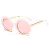 Children's small metal sunglasses flower-shaped, 2020, Korean style, flowered