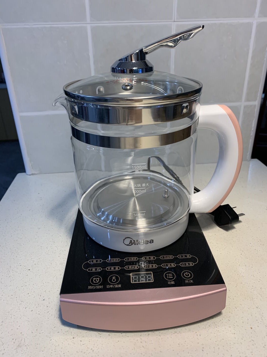 Midea/美的WGE1701b 多功能养生壶煎药壶电热烧水壶花茶壶电水壶