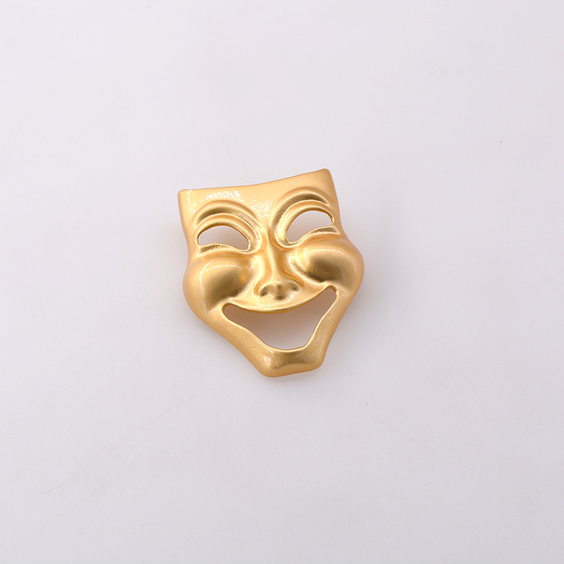 Brooches Classification Anniversary, Travel Occasion  New Smiling Face Mask Brooch