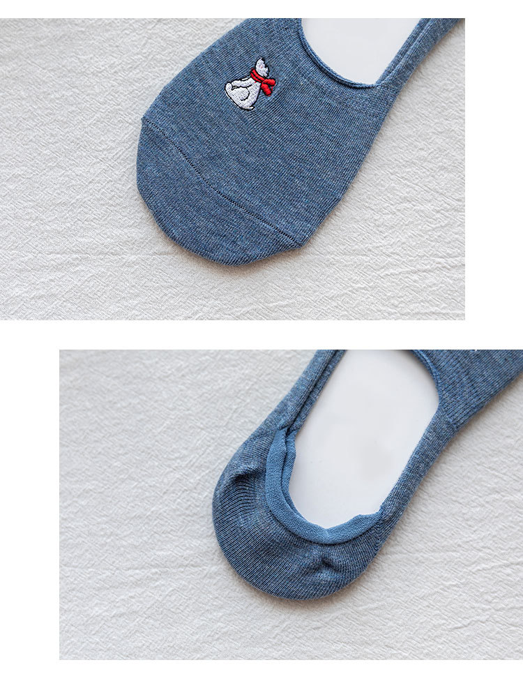 2020年春夏季新款浅口隐形船袜女卡通刺绣学院风短袜_18.