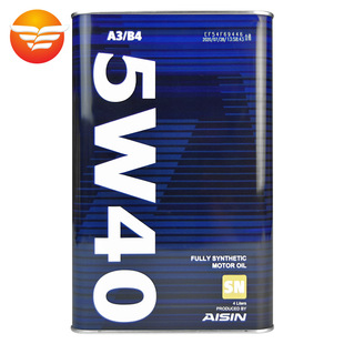 �ߘ�׼����AISIN 5W-40 4L ���a�C�� ��܇�l�әC���B������