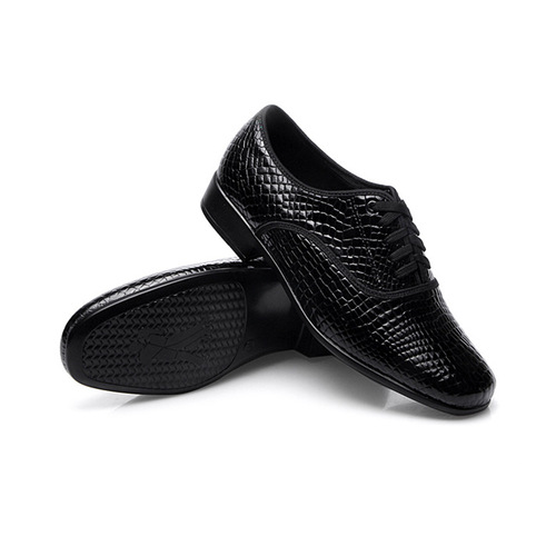 men's genuine  leather latin dance shoes outdoor dance square dance shoes men's leather wear-resistant sole social ballroom tango dance shoes