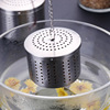 304 Stainless Steel Seasoning Soup Big Blooding Hot Pot Pot Filter Cook Tea Seasoning Treasure Kitchen Tool