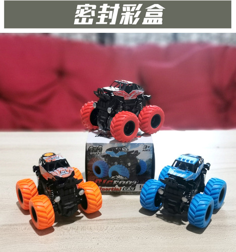 New children's inertial off-road vehicle tipping simulation vehicle stall toy model stunt four-wheel drive vehicle cross-border wholesale
