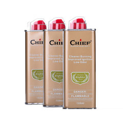 CHIEF Chief Cigarette Lighter Special Oil 133ML Gold High Purity Kerosene