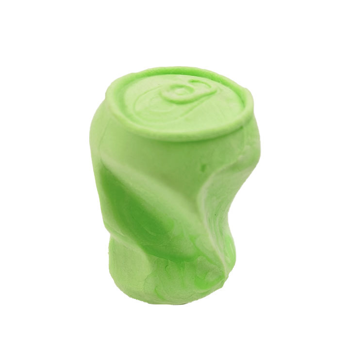 Precio de fábrica nuevo TPR juguete para mascotas sabor a leche latas de espuma medianas y grandes mordedura de perro juguete molar