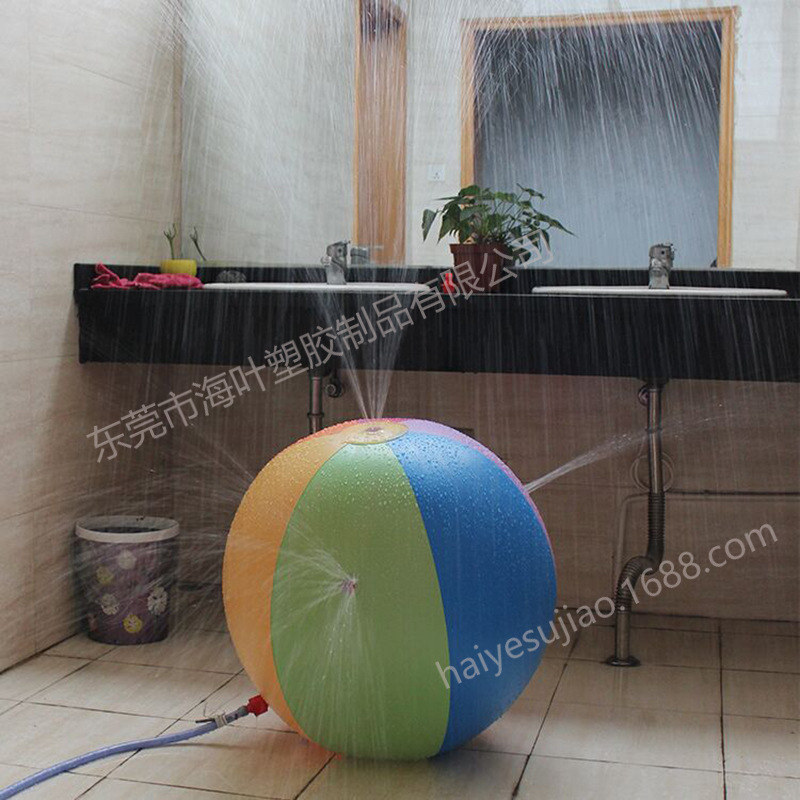 Inflatable travel beach water polo ball PVC play in water