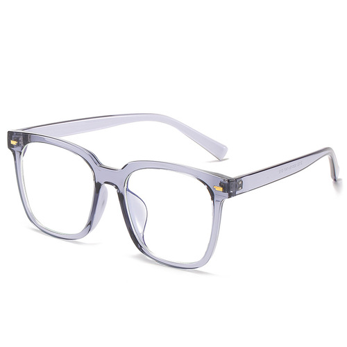 New Style Ancient Chinese Style Anti-Blue Light Glasses with Myopia, Retro Black Popular Online TR90 Optical Glasses, Round Face Frame Glasses