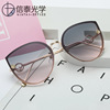 Fashionable retro marine sunglasses, glasses, city style, cat's eye, internet celebrity, Aliexpress