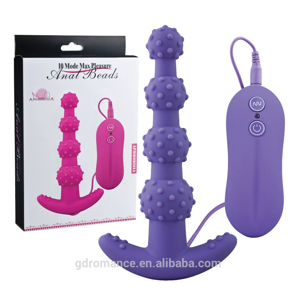 Cheap 10 Modes Female Vibration Anal Beads for Fun