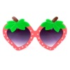 Children's cartoon strawberry, sunglasses, suitable for import, new collection