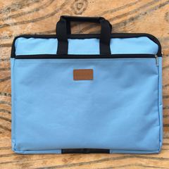 Canvas document bag zipper bag B4 large capacity portable information bag Korean male and female student document bag