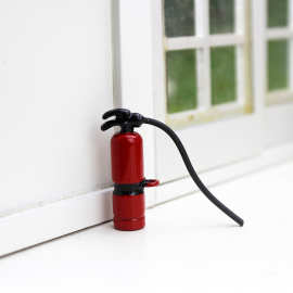 泓豪工厂直供ob11微缩玩具模型场景娃娃屋配件迷你长管灭火器J157