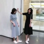 短袖新款打底休闲连衣裙