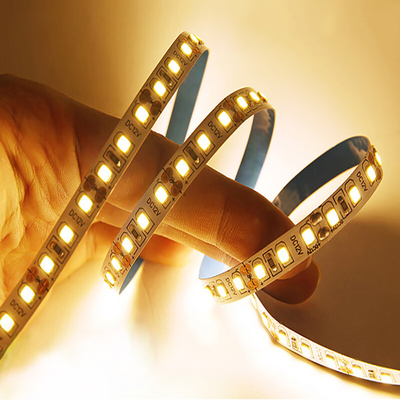 led灯带 2835贴片灯带 低压12V软灯带酒柜橱柜灯带120珠LED灯条|ru