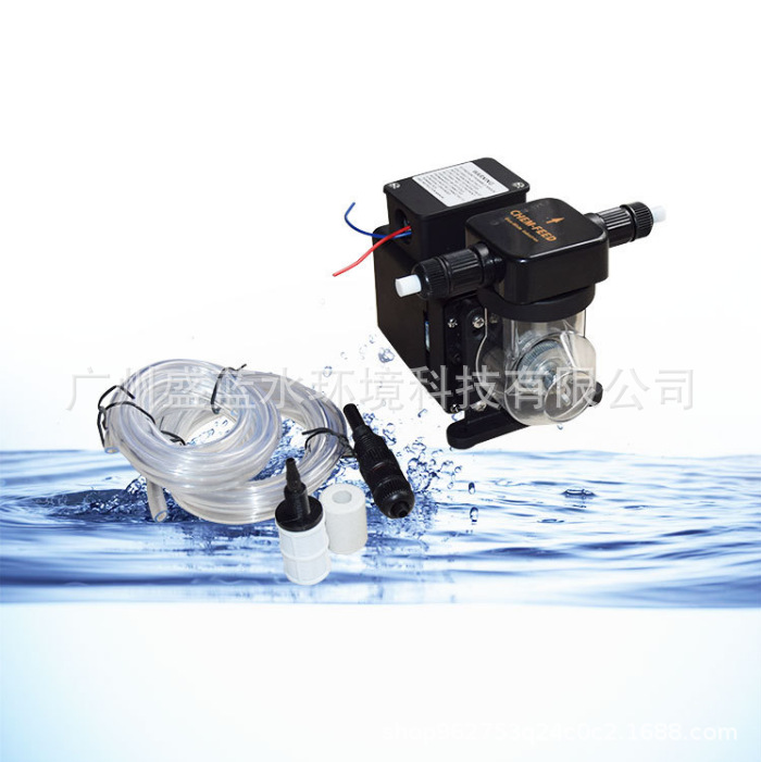 Piscina azul y blanco bomba dosificadora bomba de dosificación bomba de diafragma electromagnética tratamiento de aguas residuales dosificación bomba de conversión de frecuencia bomba de dosificación de aguas residuales