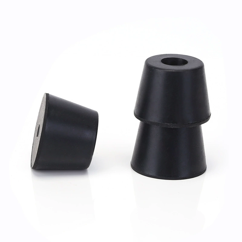 Mechanical rubber non-slip shockproof round silicone doormat