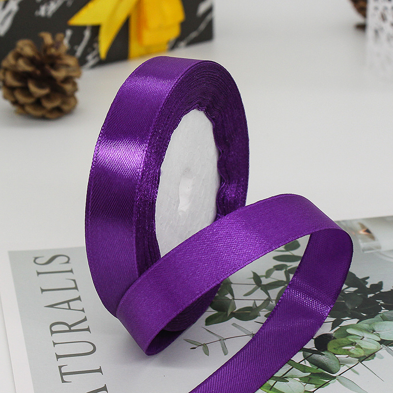 Fábrica al por mayor 1,5 cm cinta de ancho caja de embalaje de dulces cinta decoración de la boda cinta de embalaje de regalo
