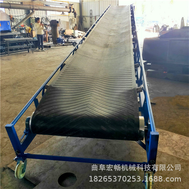 600帶寬皮帶式輸送機