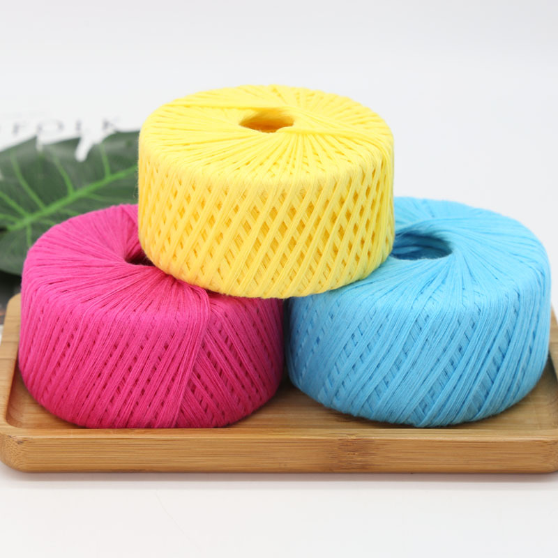 新品18股棉毛线外贸新品手编围巾帽子毛衣宝宝衣物用线厂家批发