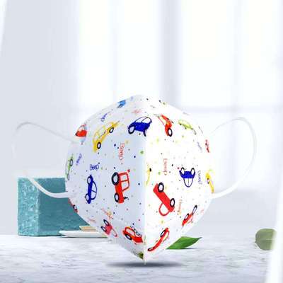 儿童口罩kn95透气卡通3D立体口罩小孩小学生男童女童n95罩防飞沫