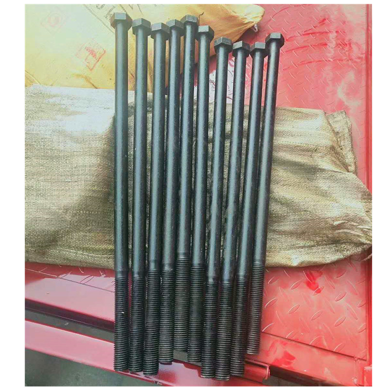 高强度螺栓M20-m100特大外六角螺丝加长螺杆8级10级塔吊加长螺丝