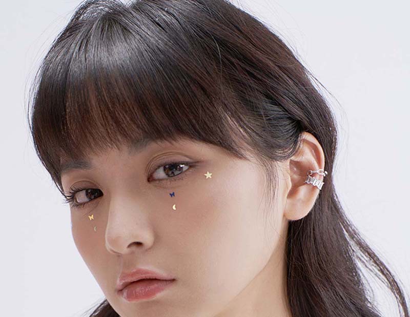 Holiday, Daily Occasion 1 Piece IG Style Simple Style Geometric Inlay Copper Zircon Ear Cuffs