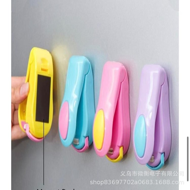 Máquina portátil de sellado rápido doméstico pequeña bolsa de envasado rápido de alimentos mini sellador de presión manual