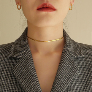 �18k��W���W�tchoker�϶�ͬ���䓱��߹�朽����i���Ů�Ʒ